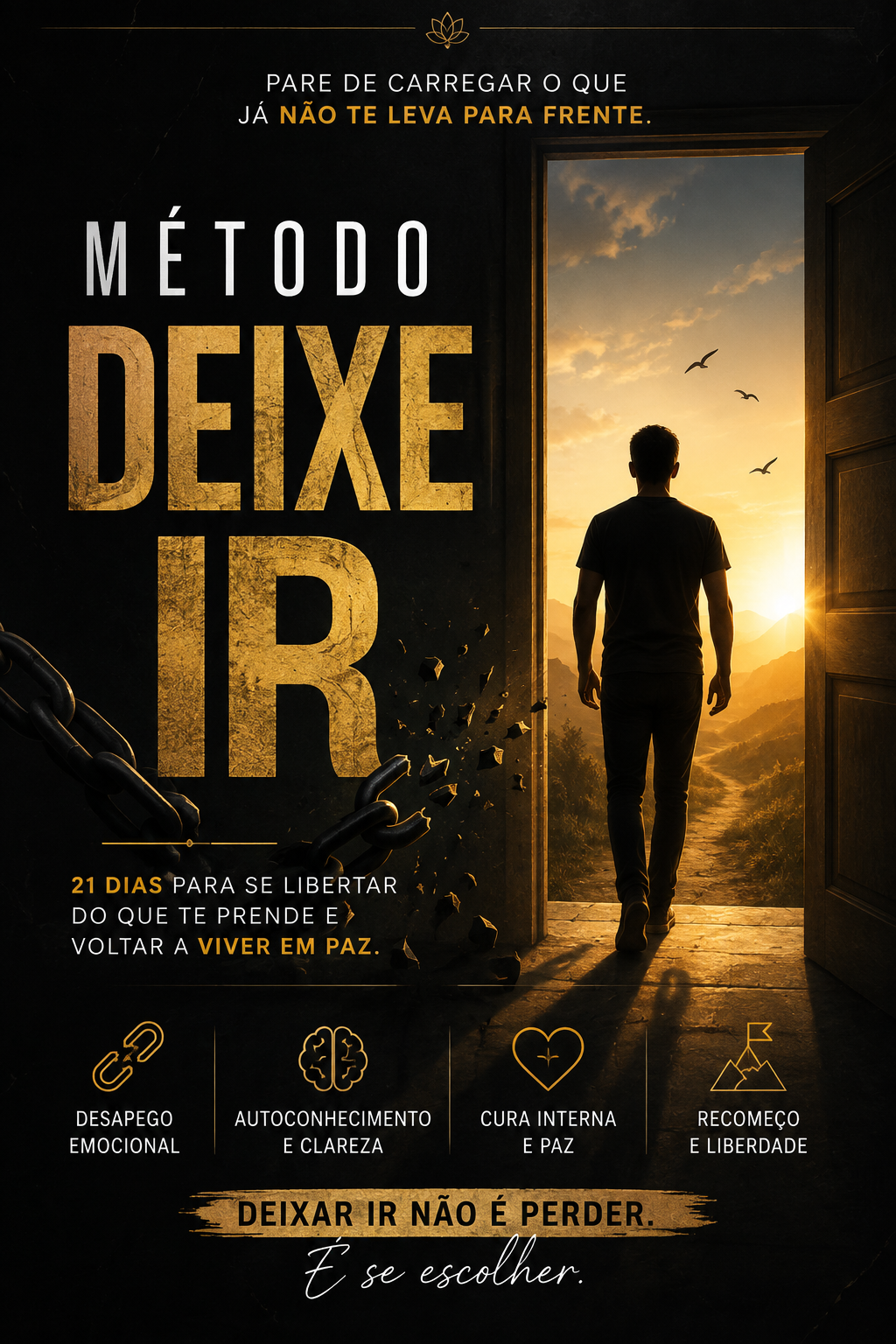 Mockup do ebook Método Deixe Ir